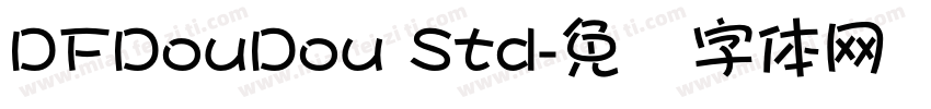 DFDouDou Std字体转换